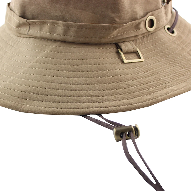 UPF 50 Bucket Hat летняя шапка для мужчин и женщин рыбалки с УФ защитой большими широкими