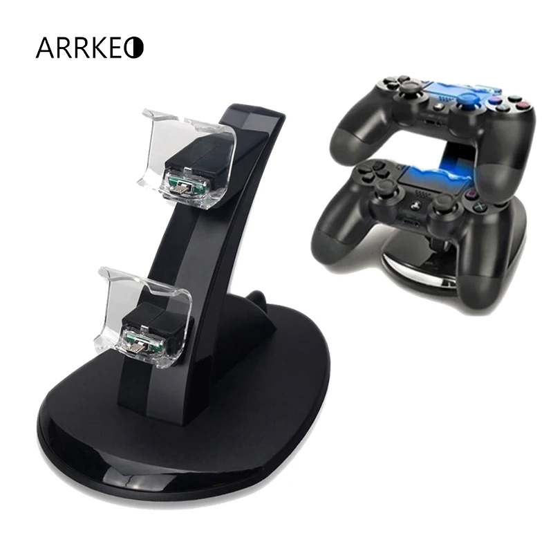 ARRKEO USB зарядка LED пульт дистанционного управления зарядные устройства подставка