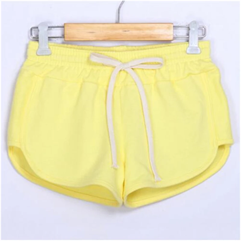 Летние спортивные шорты для девочек сексуальные соблазнительные тянущиеся