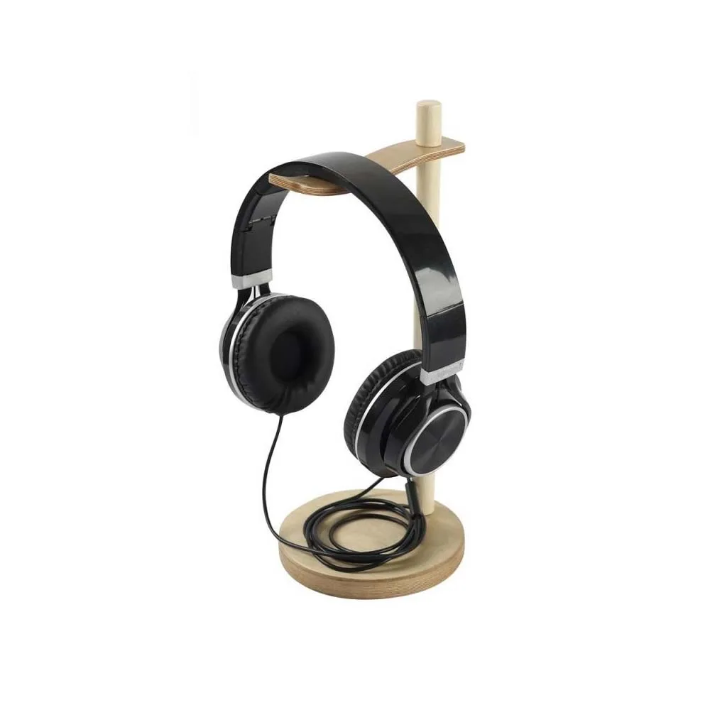wood JINSERTA держатель для наушников деревянная практичная подставка гарнитура Показать Полка Универсальные наушники Поддержка устройства Аксессуары подарок - Цвет: wood