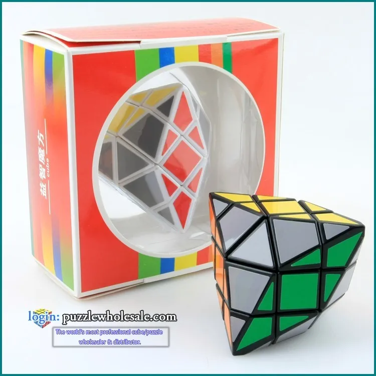 Diansheng SiJiaoWei Quadrangula 4-corner-only волшебный куб 4 угла скорость головоломка обучающая игрушка головоломка твисти cubo magico