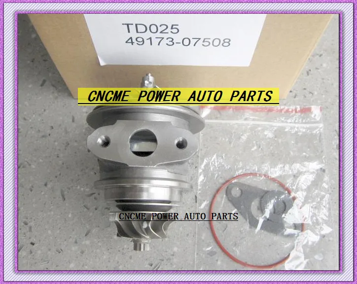 Картридж TURBO CHRA TD02 49173-07508 49173-07507 Для FORD Fiesta C-MAX Citroen C3 C4 Fo Peugeot 307 DV6B DV6A DV6UTED4 1.6L