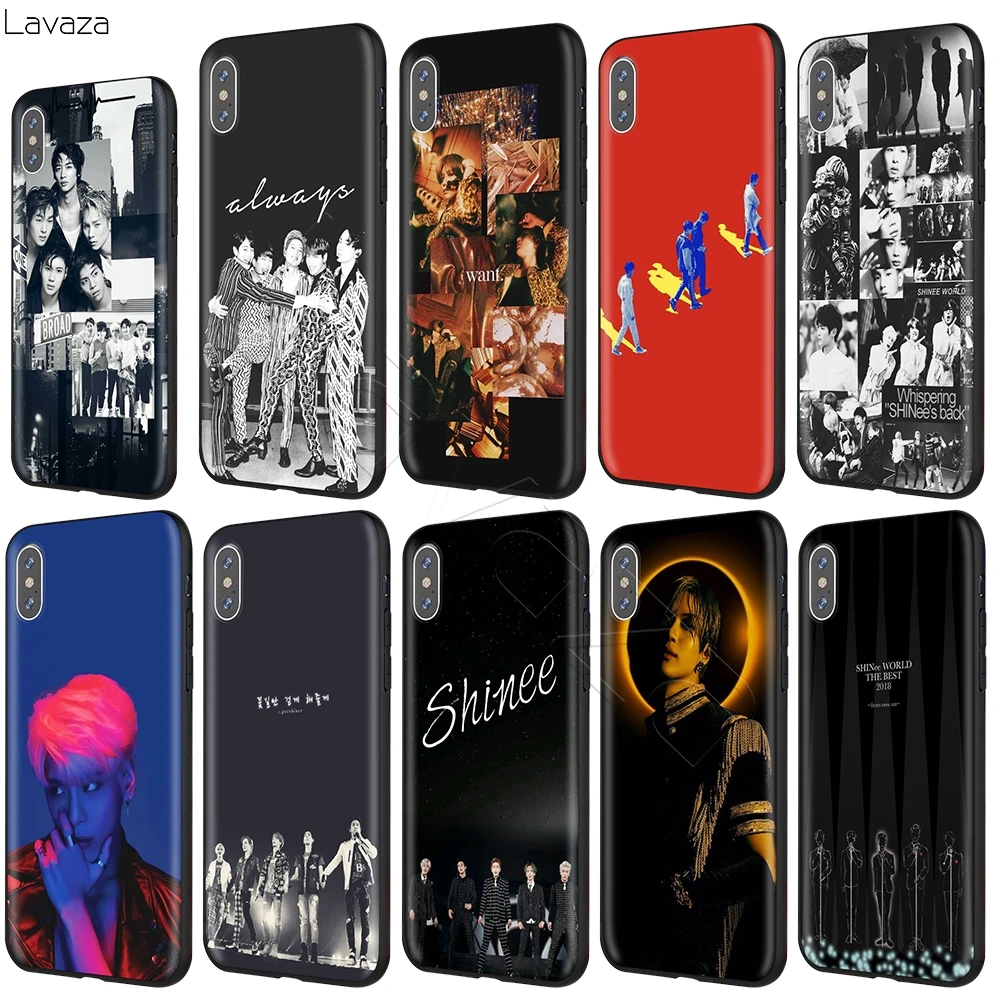 Чехол Lavaza Shinee jonghyun для iPhone 12 mini 11 Pro XS Max XR X 8 7 6 6S Plus 5 5s se|Бамперы| |