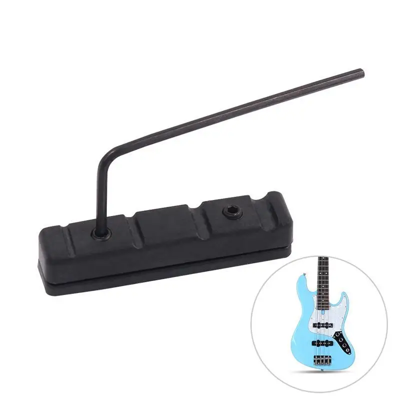 WINOMO 4 String POM Bass Bone Bridge седло и шлицевая гайка с 1 5 гаечным ключом | Инструменты