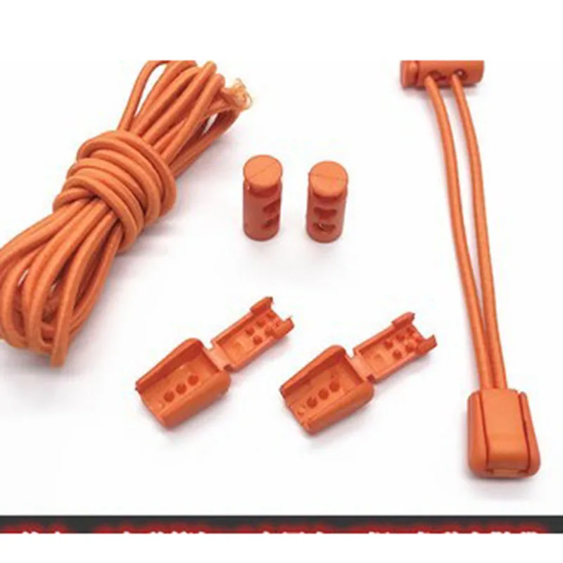 2 компл./лот ленивый человек досуг эластичные спортивные шнурки красочная