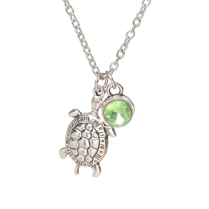 Новый Для мужчин женщин Jewelry Винтаж черепаха кулон Цепочки и ожерелья для девочек