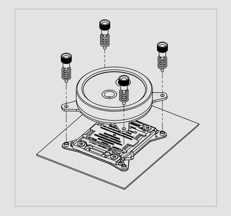 Курган для Intel 2011/X99/X299 cpu водяные блоки Mirror Extreme, LRC RGB v2 акриловые микрорежущие микроводные LTFHBX-04N-V2