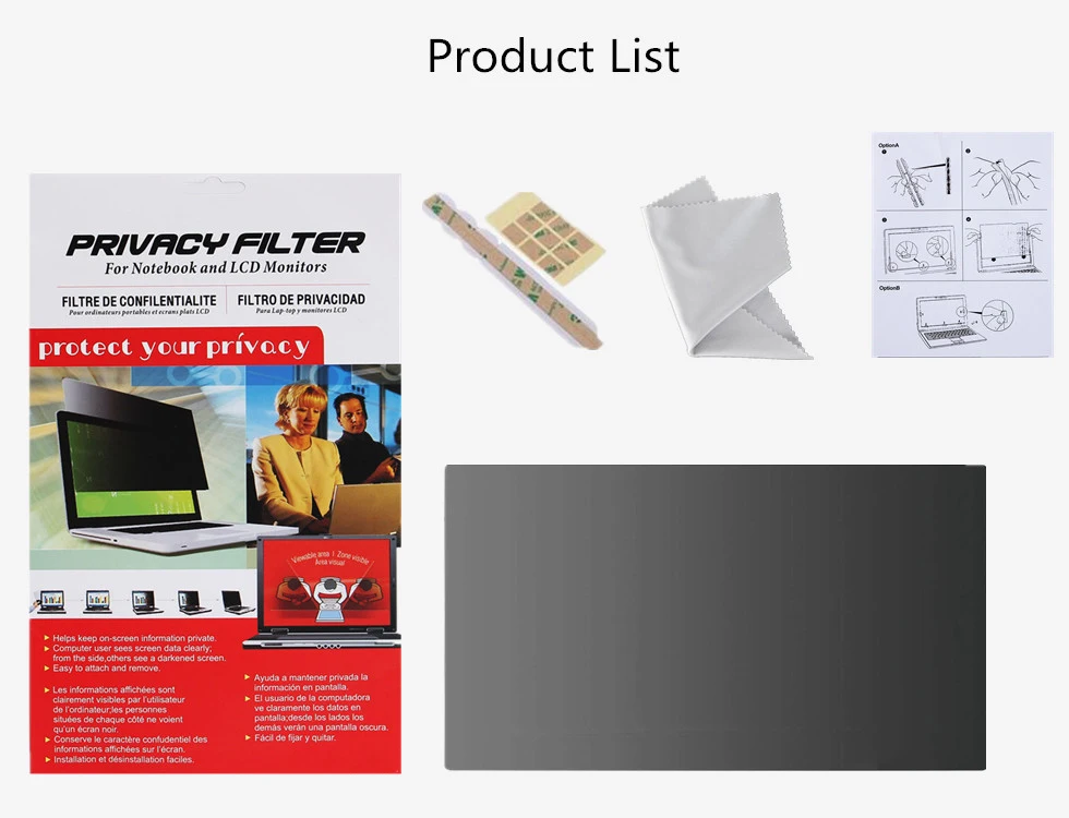 Высококачественный фильтр для домашних животных 15 6 дюйма Защитная пленка 16:9