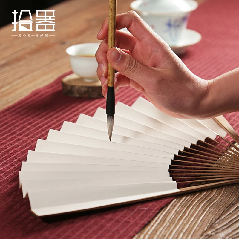 1 шт. 2018 горячая Распродажа Ручной Вентилятор Бамбуковый Складной вентилятор