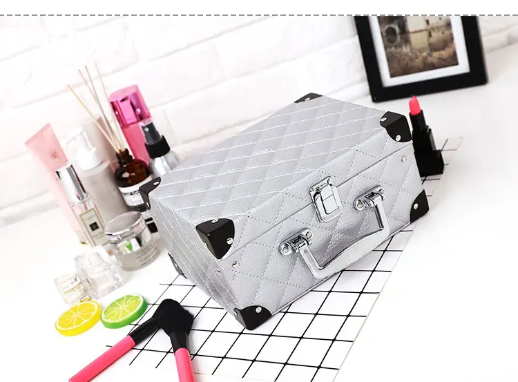 portable large-capacity cosmetic case cosmetic storage bag waterproof travel portable professional multi-layer cosmetic bag