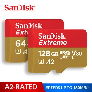 Карта памяти SanDisk micro SD, 32 ГБ, A1, 64 ГБ, UHS-I ГБ, 128 ГБ, 256 ГБ, 400 гб