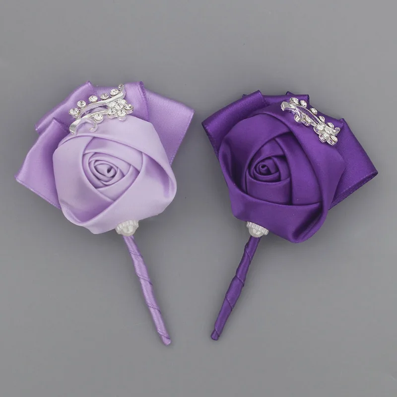 Korean Ribbon Diamond Corsage Marriage Fine Bride Bridesmaid Wedding Supply Stability XH1300 |