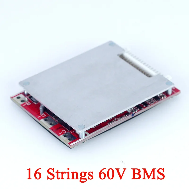 2 шт. 60V 16 строка BMS блок батарей электрического велосипеда защита от короткого