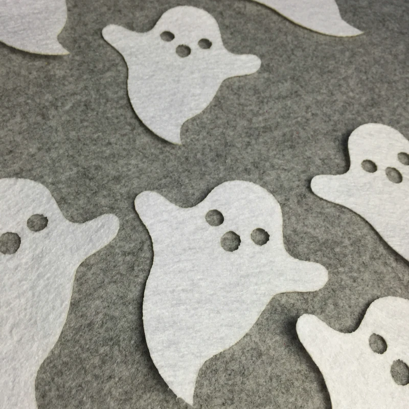 Вечерние wakaka Хэллоуин стены Стикеры Войлок Забавный флаг вечерние украшения