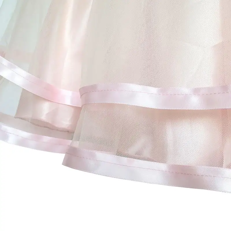 Flower Girl Dress Blush Belted Wedding Party Bridesmaid 2020 Summer Princess Dresses Kids Clothes Size 4-12 Carnival Vestidos | Детская