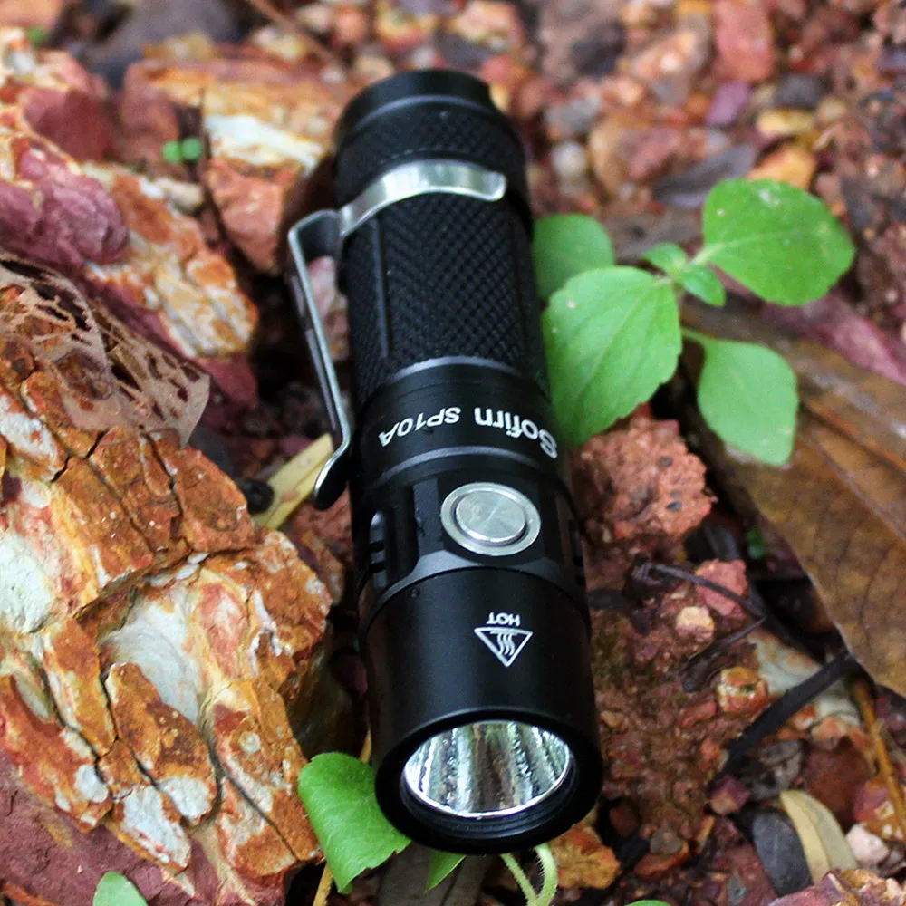 Карманный мини фонарик Sofirn SP10A светодиодный AA 14500 EDC Cree XPG2 600 лм портативный брелок