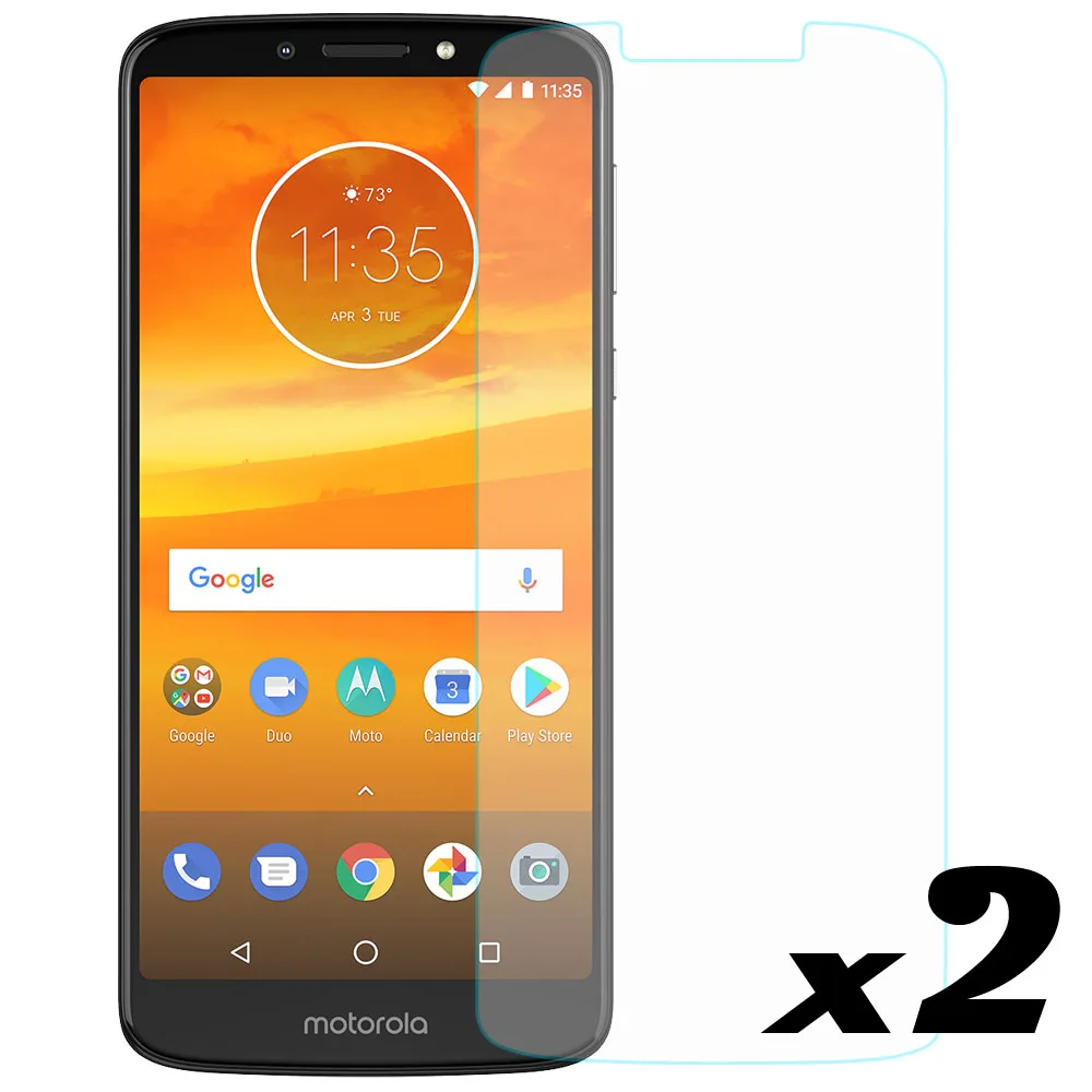 Закаленное стекло для Motorola Moto E5 Plus / Supra тонкая Взрывозащищенная устойчивая к
