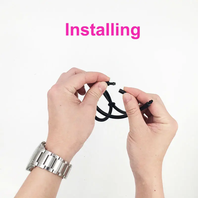 3 кольца (1 шт.) Регулируемый Черный Силиконовый Время Задержки эякуляции Пенис