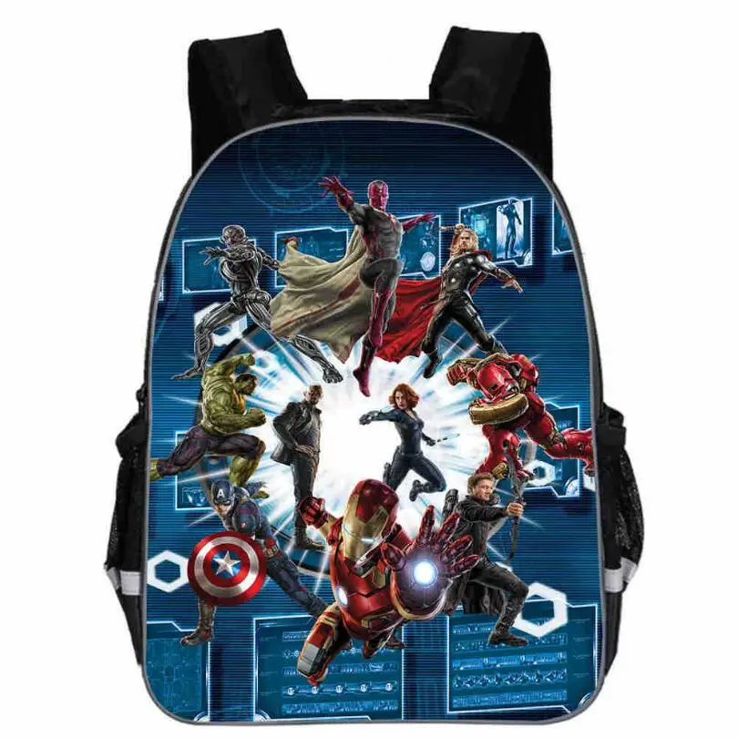 Школьная сумка Mochila для детей рюкзак с принтом мстители детские школьные сумки