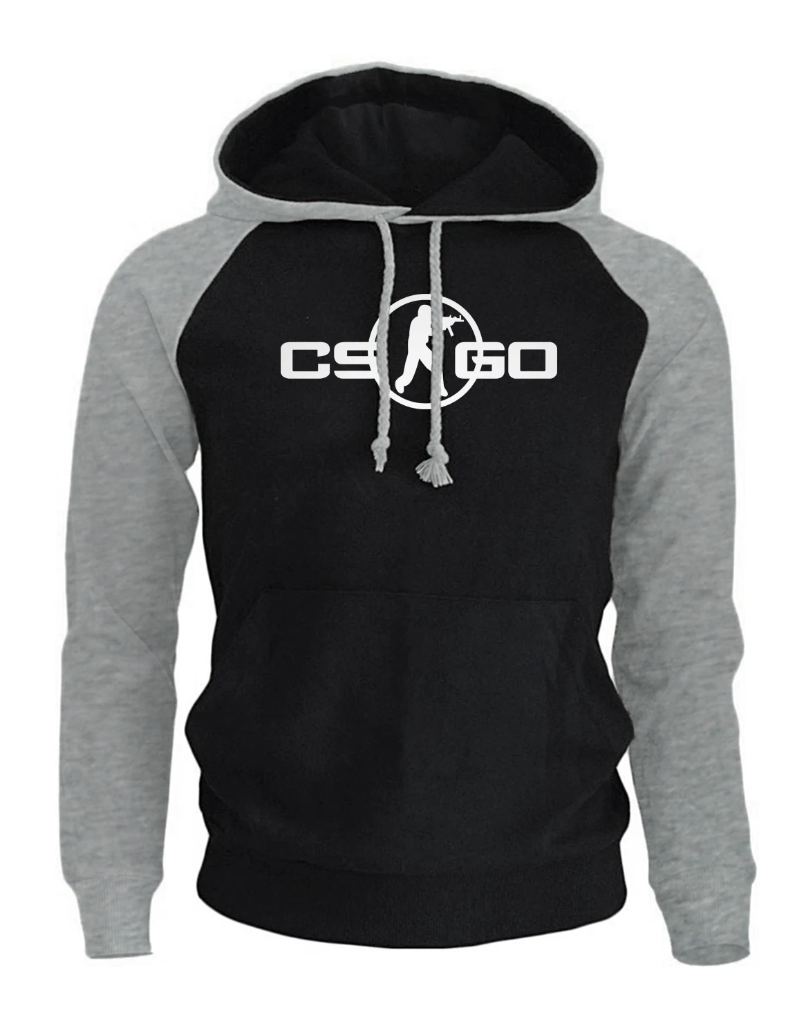 Толстовки для косплея из игры CS GO, модная уличная одежда, Новое поступление, весенний свитер для мужчин, Harajuku, хип-хоп, панк, пуловер - Цвет: gray black5