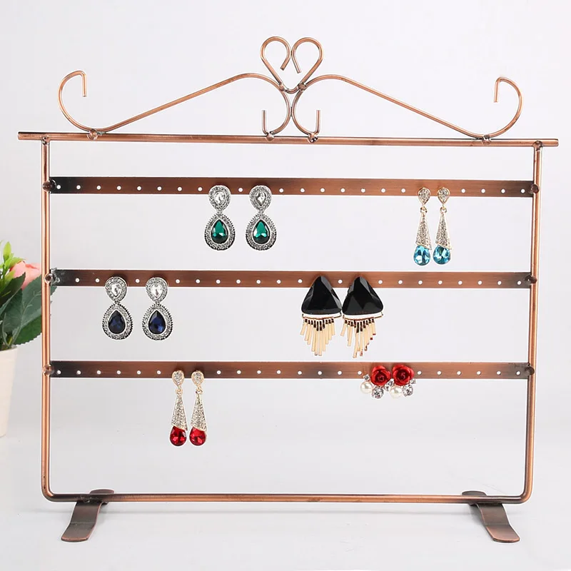 72 Отверстия для сережек серьги гвоздики колье ювелирные изделия дисплей полка