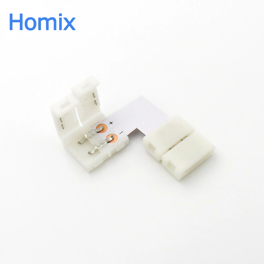 Коннектор для светодиодной ленты 10 мм L одноцветных лент 5050/5630/5730|connector mold|led strip