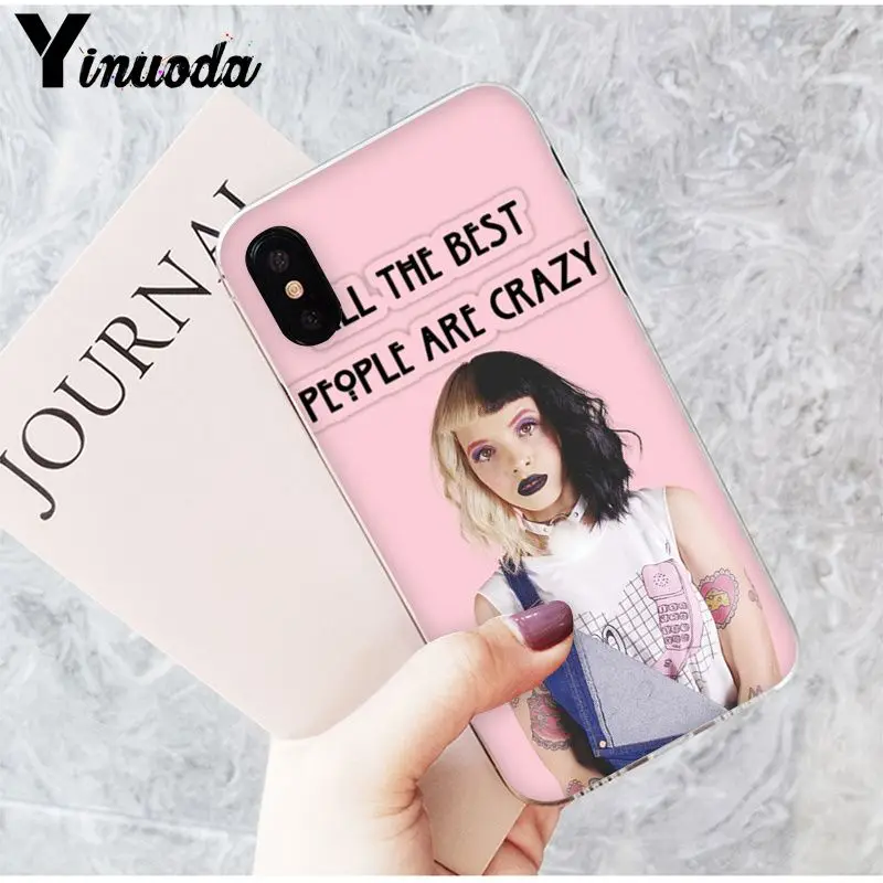 Yinuoda Мелани Мартинес Cry baby узор ТПУ мягкий чехол для телефона для Apple iPhone 8 7 6 6S Plus X XS MAX 5 5S SE XR мобильные телефоны