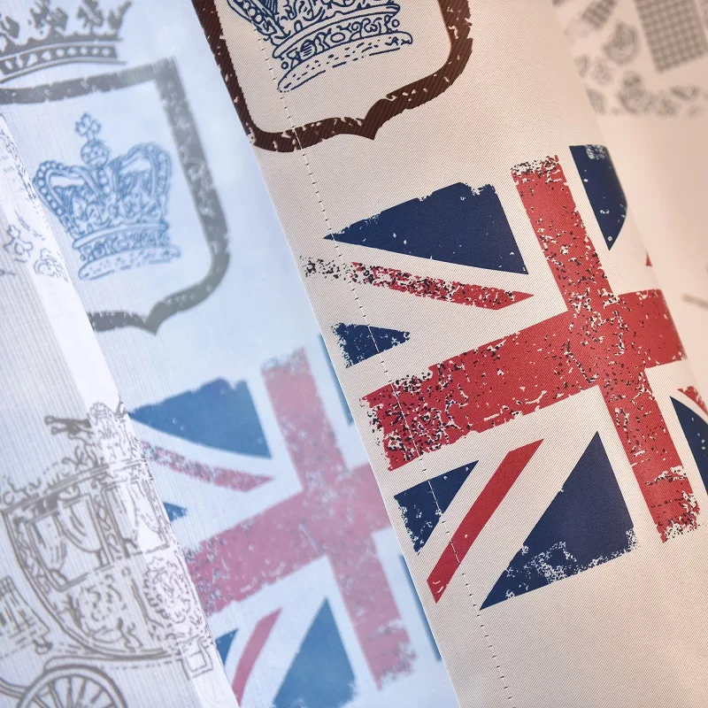 Шторы в европейском стиле для гостиной тканевые занавески шторы английском