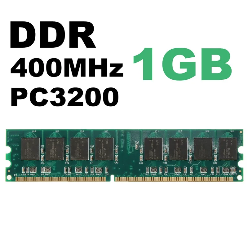 1 Гб DDR ram 400 МГц PC3200 No-Ecc оперативная память DIMM 184-pin SD ram Настольный ПК совместим с AMD 333/266 МГц