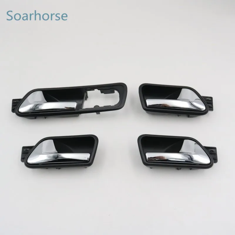 Soarhorse для VW Touran Caddy автомобиля хромированная внутренняя дверная ручка