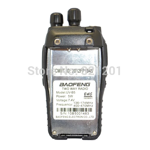 Рация BaoFeng двусторонняя черная 136 174 мгц и 400 470 2 шт.|walkie talkie|baofeng uv-b5400-470 mhz |