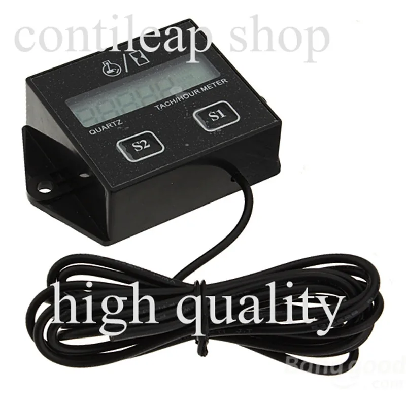 IZTOSS цифровой индукционный счетчик для мотоцикла тахометр газонокосилка ATV 2 1