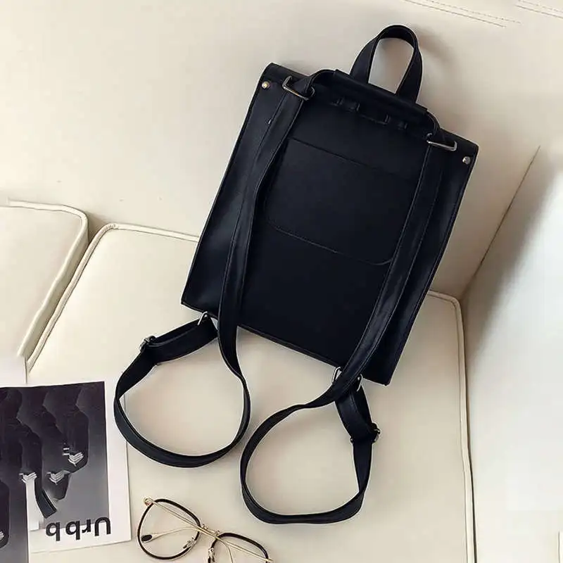 Модный женский рюкзак женские рюкзаки из искусственной кожи школьная сумка для