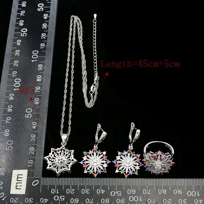 Женские Ювелирные наборы из серебра 925 пробы