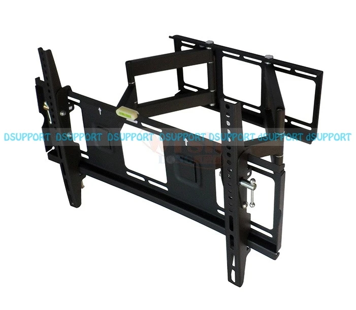 Сверхмощный двойной кронштейн 32 65 дюймов ЖК светодиодный монитор ТВ настенное