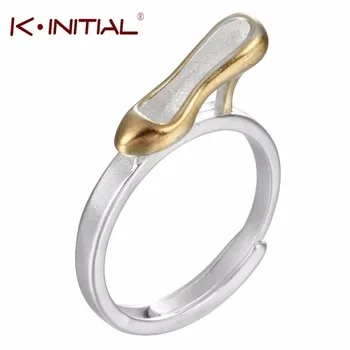 Kinitial, шикарное Винтажное кольцо на палец с мышкой для женщин, детей, девочек, античное серебряное бронзовое кольцо с милой крысой, ювелирные изделия, вечерние, подарок