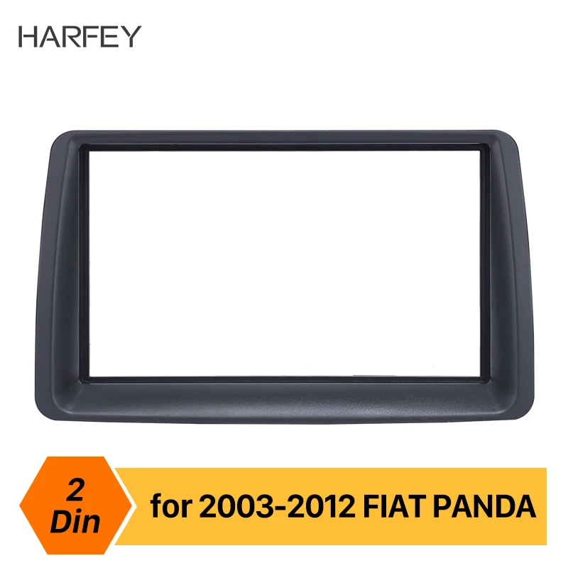 Harfey популярный двойной din чехол крепление авто радио фасции деликатный для FIAT PANDA