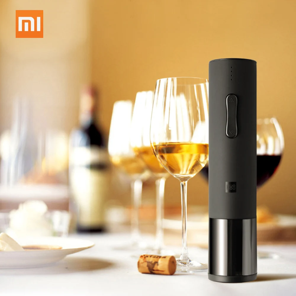 Xiaomi Mijia Huohou автоматическая открывалка для бутылок красного вина Электрический штопор фольга резак пробковый инструмент для Xiaomi умный дом наборы