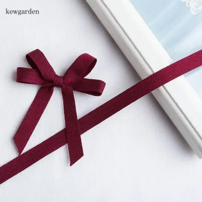 Kewgarden волнистый узор полиэстер атласная лента 10 25 40 мм вручную изготовленная DIY