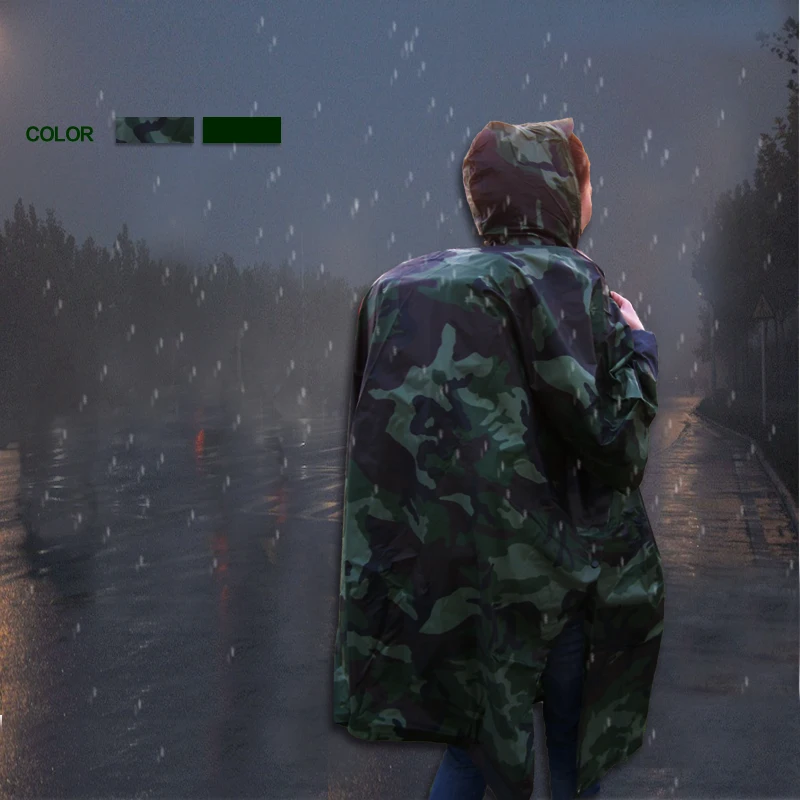 Многофункциональный туризм плащ носит наилучшим образом большой размер и