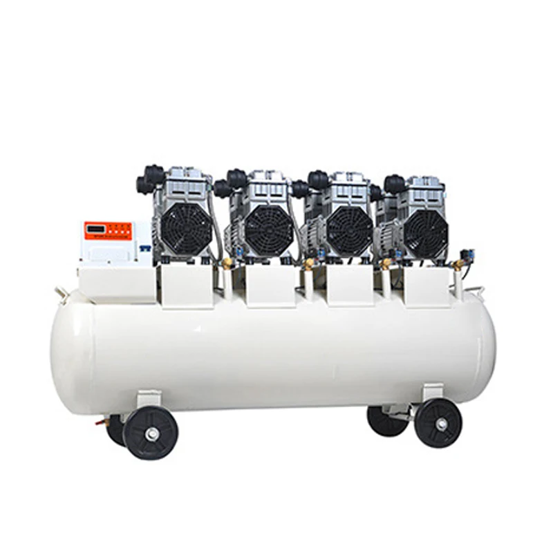 1 шт. большой воздушный компрессор бесшумный без масла стоматологическая