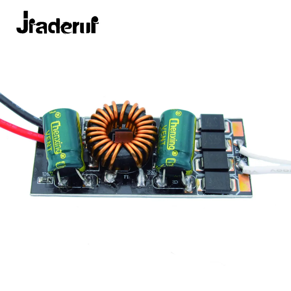 Jiaderui 10 шт. Вход AC/DC 12 V-24 V DC/DC, 12 Вт, 15 Вт, 18 Вт, 20 Вт, Светодиодный драйвер адаптер для светодиодный автомобильный светильник ing лодка светильник на солнечной батарее