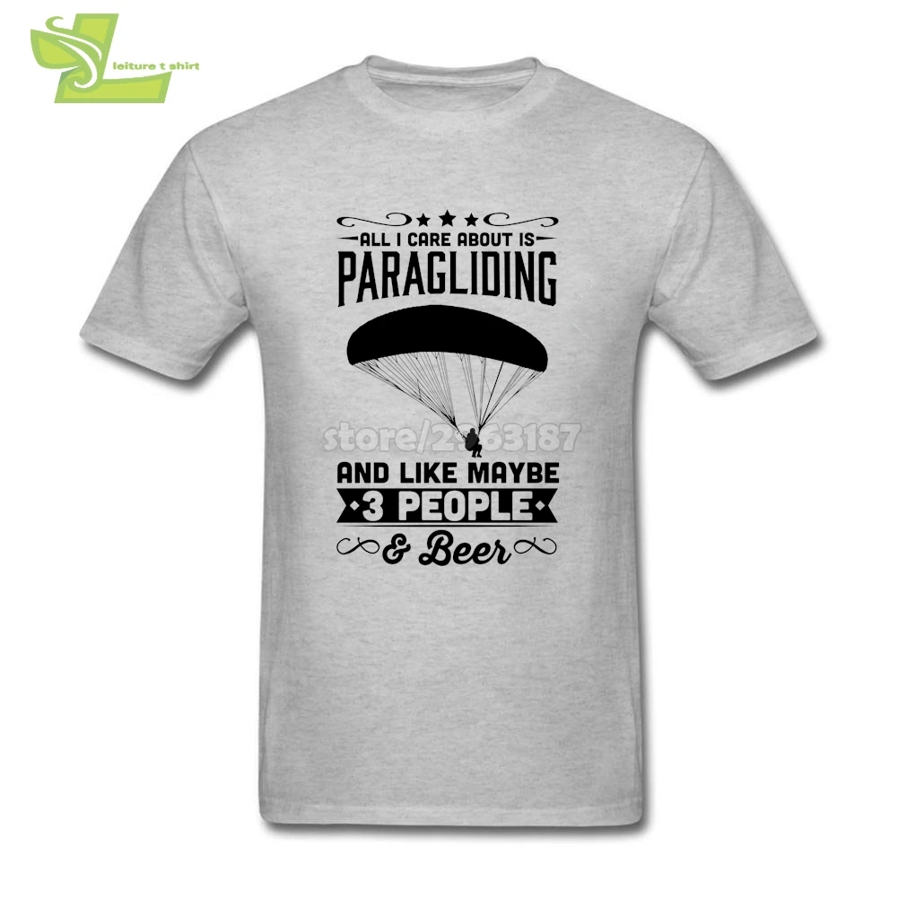 All I заботятся о том парапланерный огромный фирменные футболки Для мужчин с О