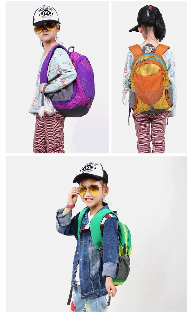 Оригинальный Hewolf открытый 18L Сверхлегкий Детский рюкзак Кемпинг Пешие прогулки