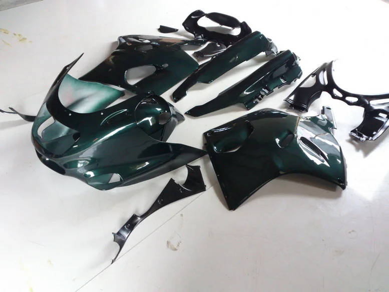 Комплект обтекателей на заказ для KAWASAKI Ninja ZZR1100D 93 00 01 03 ZZR 1100 ZX11 1993 2001 2003 ABS верхний