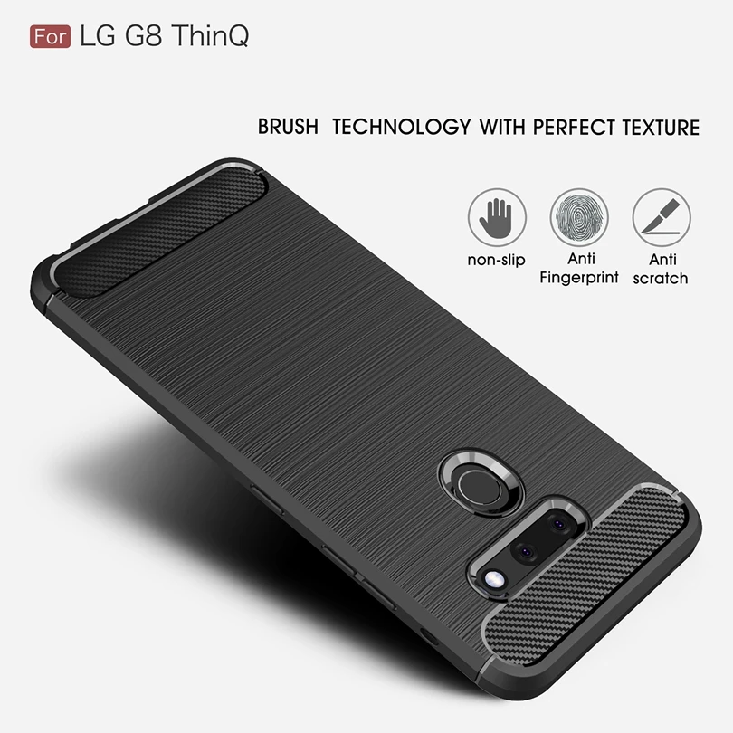 Для LG G8 чехол ThinQ Мягкий ТПУ прочный защитный задний Чехол для | Мобильные
