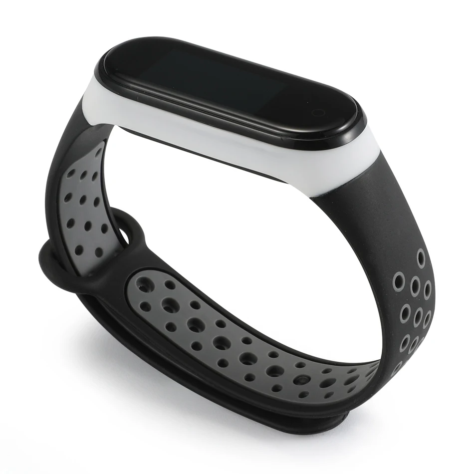 Браслет для xiaomi mi Band 3 4 спортивный ремешок часы силиконовый ремешок для xiaomi mi band 4 3 Correa браслет mi band 4 3 ремешок