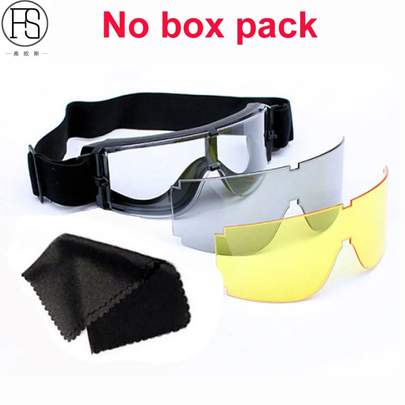 X800 военные очки армейские тактические Пейнтбол Oculos страйкбол Охота