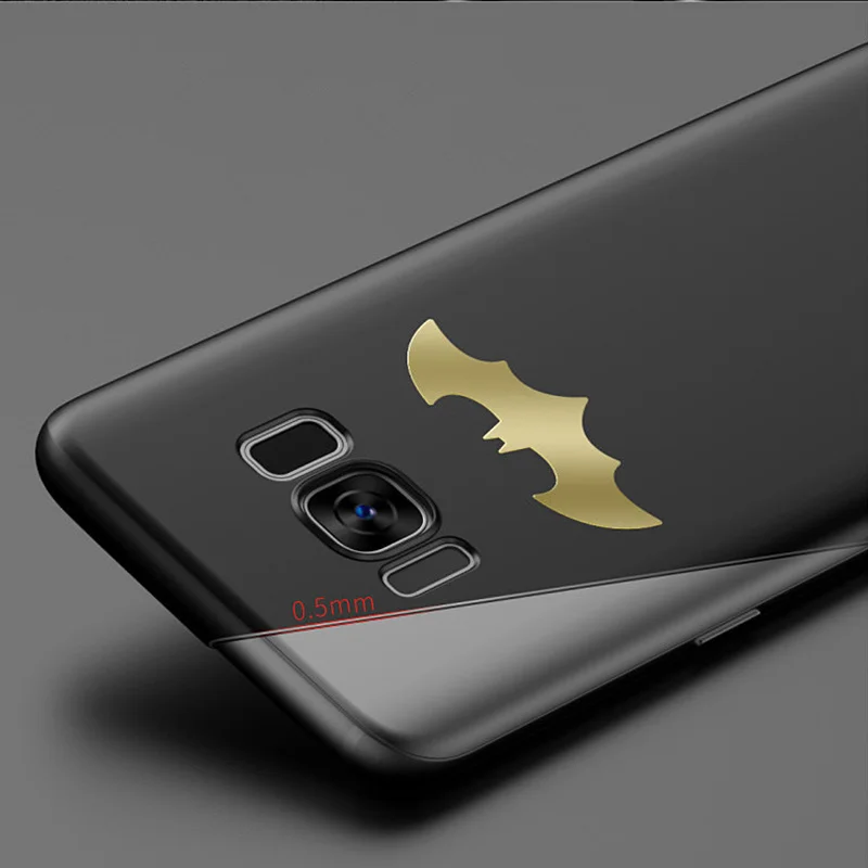 S10E S10 Lite Bat Symbol Hard Case For Samsung Galaxy Note 10 9 8 S8 S9 Plus Cases Ultra-thin Slim Phone Full Back Cover | Мобильные