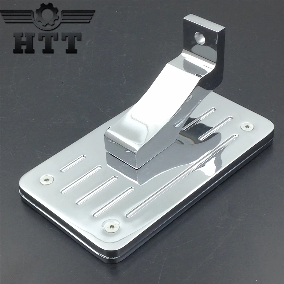 Aftermarket Бесплатная доставка мотоцикла хромированный Кронштейн номерного знака